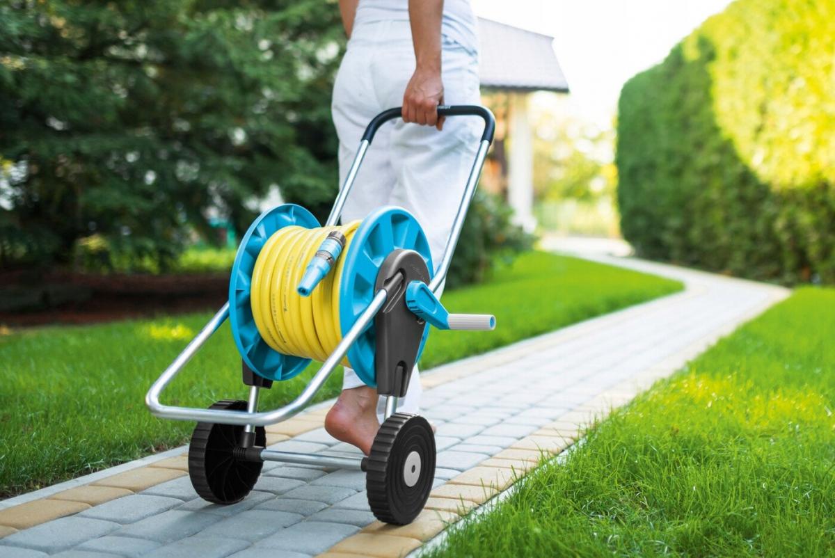 CELLFAST Wózek na wąż Aluplus 60mb 1/2