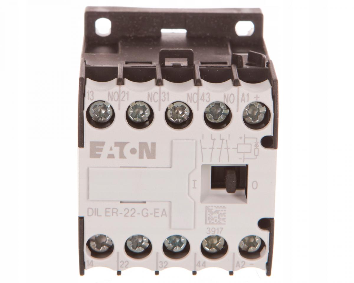 Stycznik pomocniczy miniaturowy, 2Z/2R, sterowanie 24VDC DILER-22-G-EA(24VD