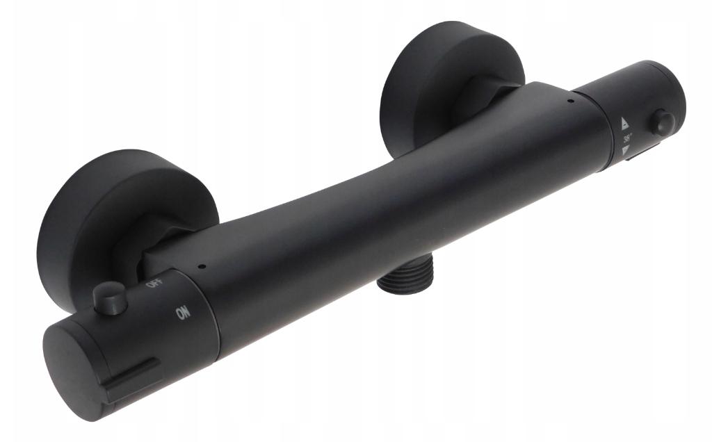 INVENA DESZCZOWNICA KWADRATOWA SVART, CZARNA