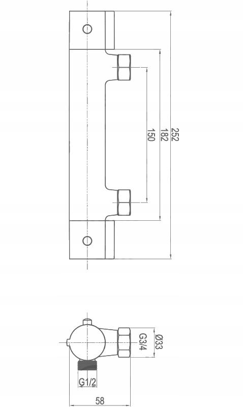INVENA DESZCZOWNIA ROTONDA BIAŁA, KWADRATOWA