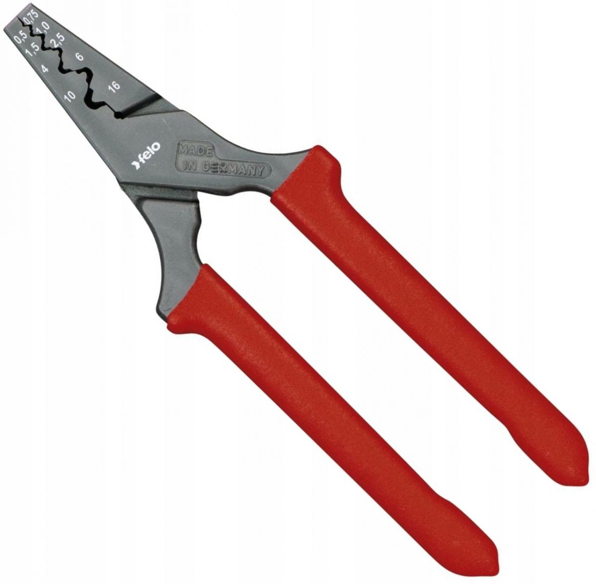 Szczypce do zaciskania tulejek 0,5-16