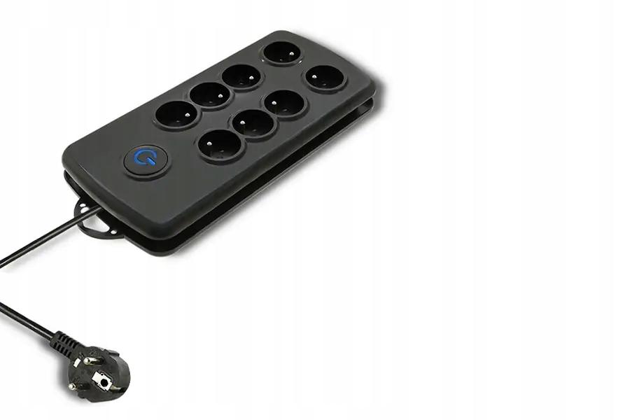 QOLTEC Listwa antyprzepięciowa Quick Switch 8 gniazd 2.5m