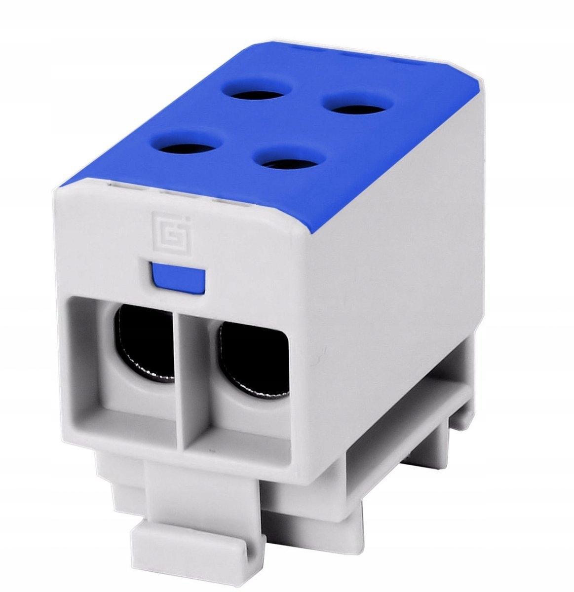 Złączka OTL35-2 niebieski 2xAl/Cu 2,5-35mm2 1000V AC/1500V DC, zacisk uniwe