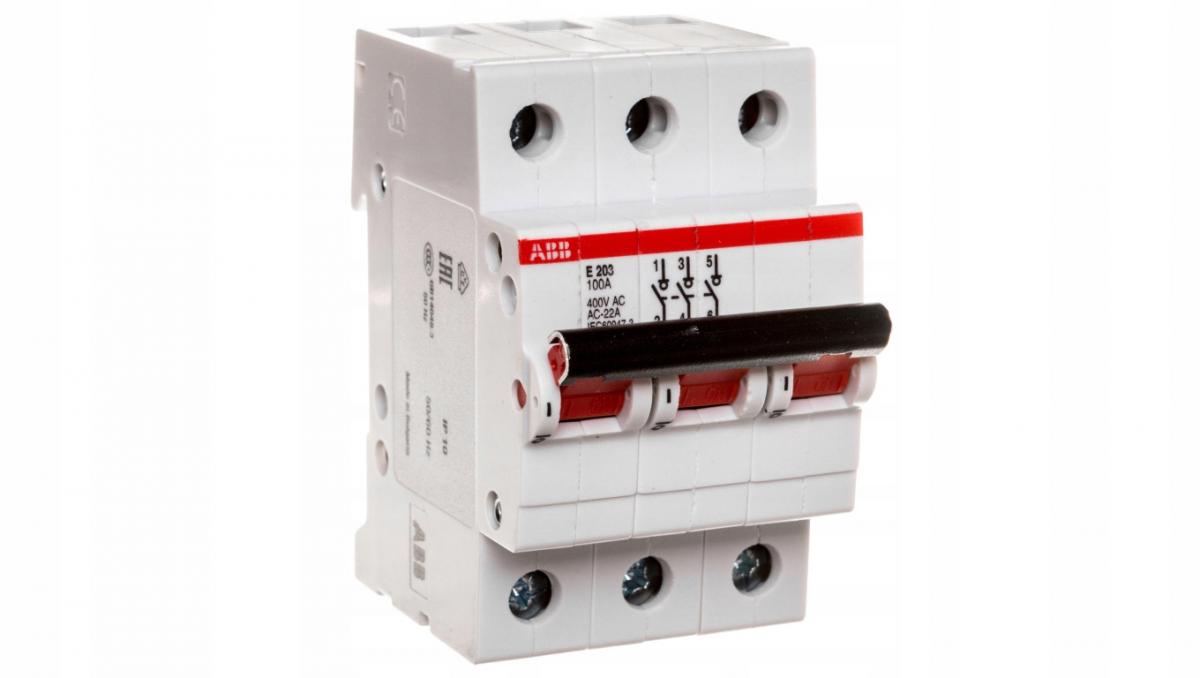 ABB E203/100A R Rozłącznik 3-polowy
