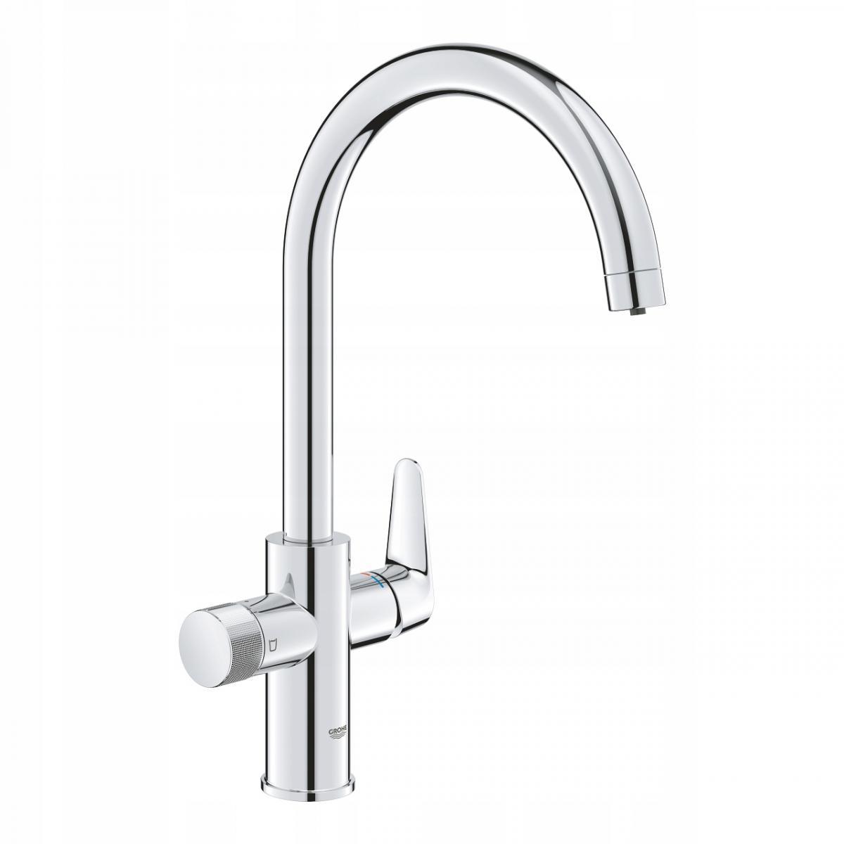 Bateria filtrująca Grohe Blue Pure BauCurve z obracaną w zakresie 150 wyle