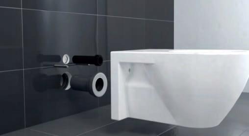 Komplet przyłączeniowy WC 300 mm, DN90, kompletny