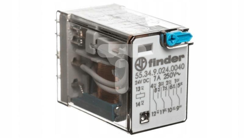 FINDER 55.34.9.024.0040 Przekaźnik 4P 7A 24V DC