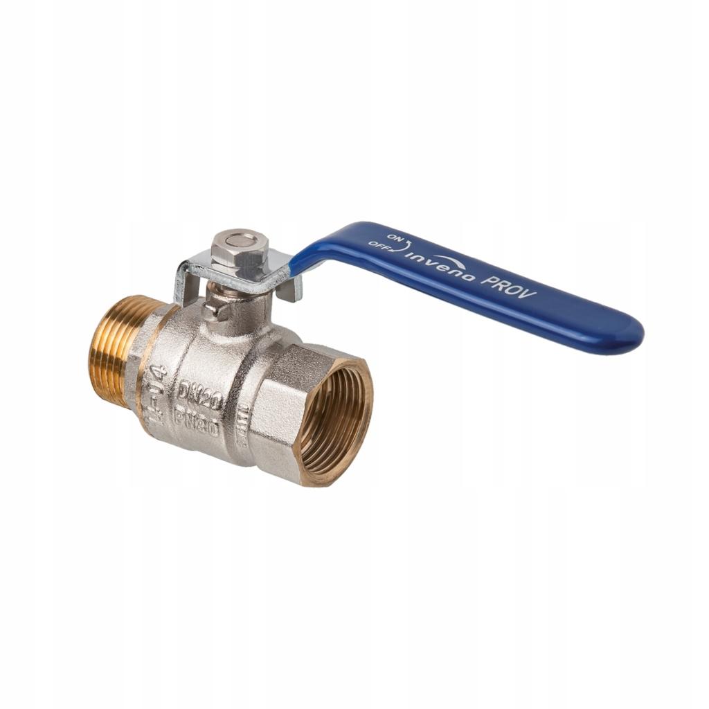 INVENA ZAWÓR KULOWY WODNY WZ TYP CIĘŻKI PROV 1