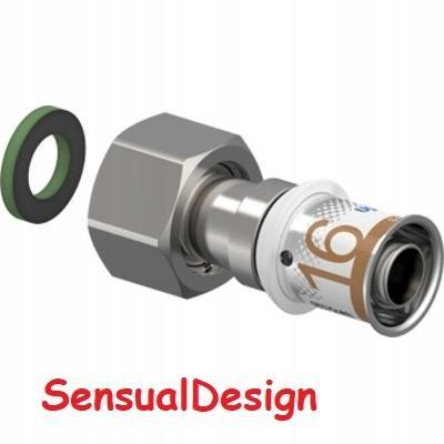 UPONOR Uponor S-Press PLUS złączka z ruchomą nakr. 16-G1/2SN