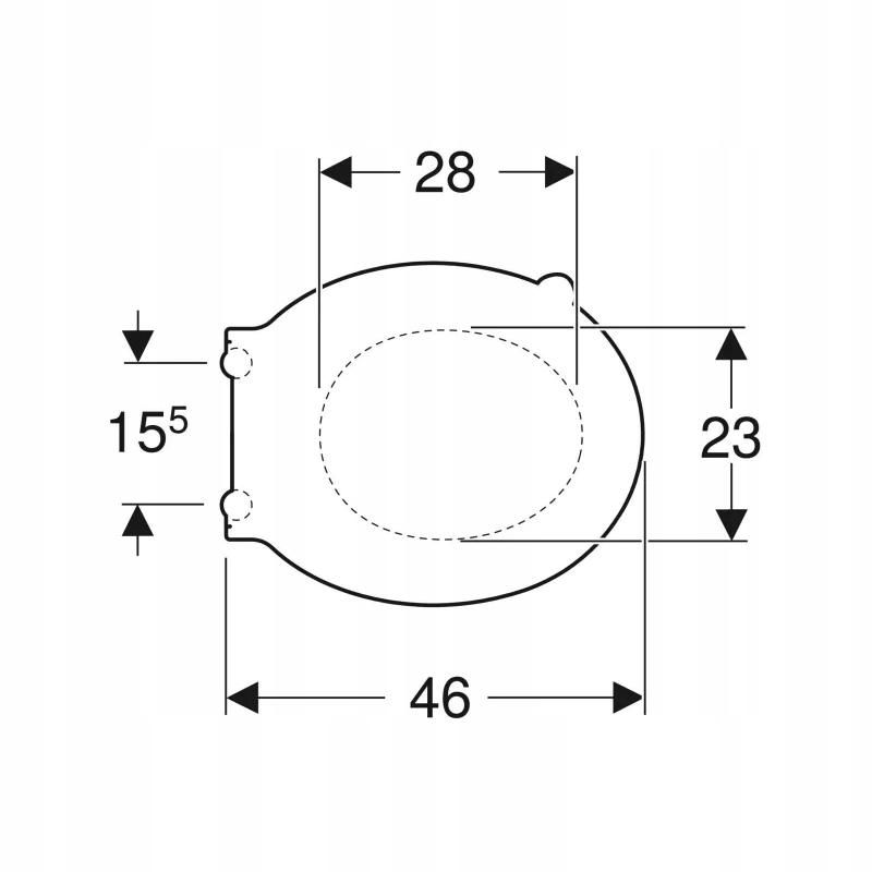 GEBERIT Deska sedesowa SELNOVA COMFORT bez barier 502.791.00.1 48h