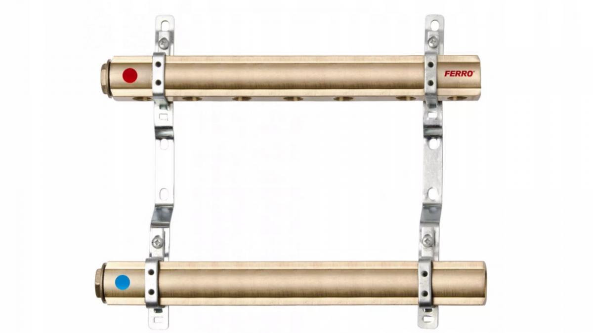 Rozdzielacz 4-ob FERRO RED kompletny 1