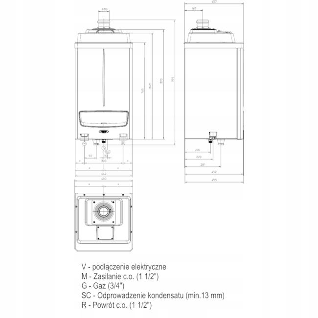 Kocioł gazowy IMMERGAS Victrix PRO 35 ErP 1-f 48h