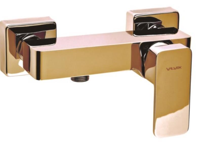 Bateria prysznicowa Loft Gold ścienna (bez akcesoriów)