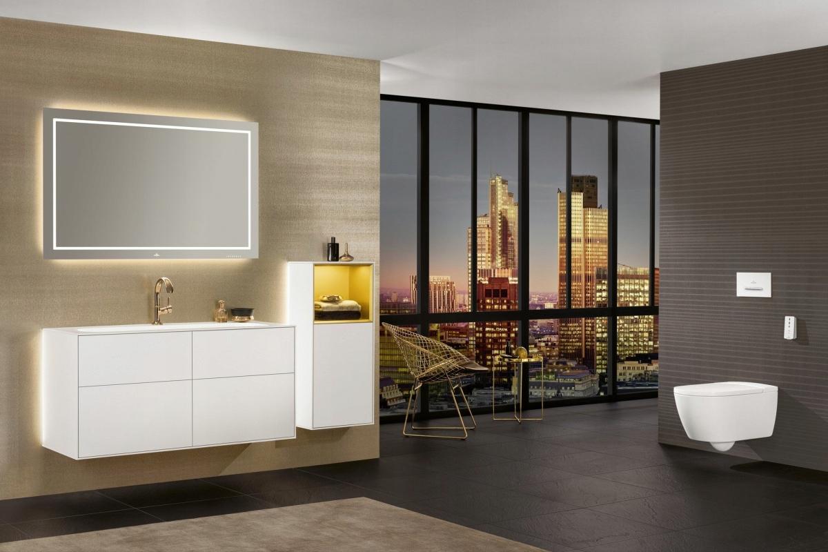 Przycisk spłukujący BOCH ViConnect E300 do WC tworzywo sztuczne biały