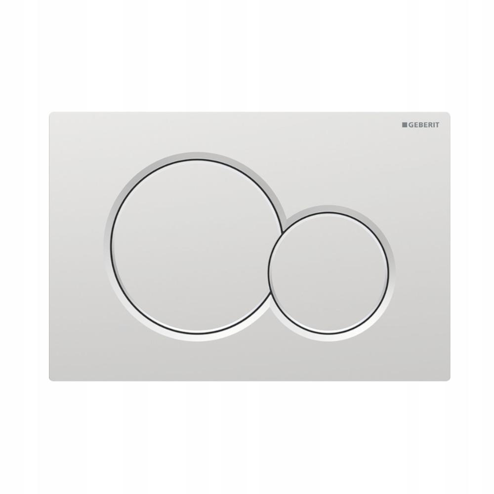 GEBERIT Przycisk uruchamiający Sigma01 przedni chrom mat 115.770.JQ.5 48h