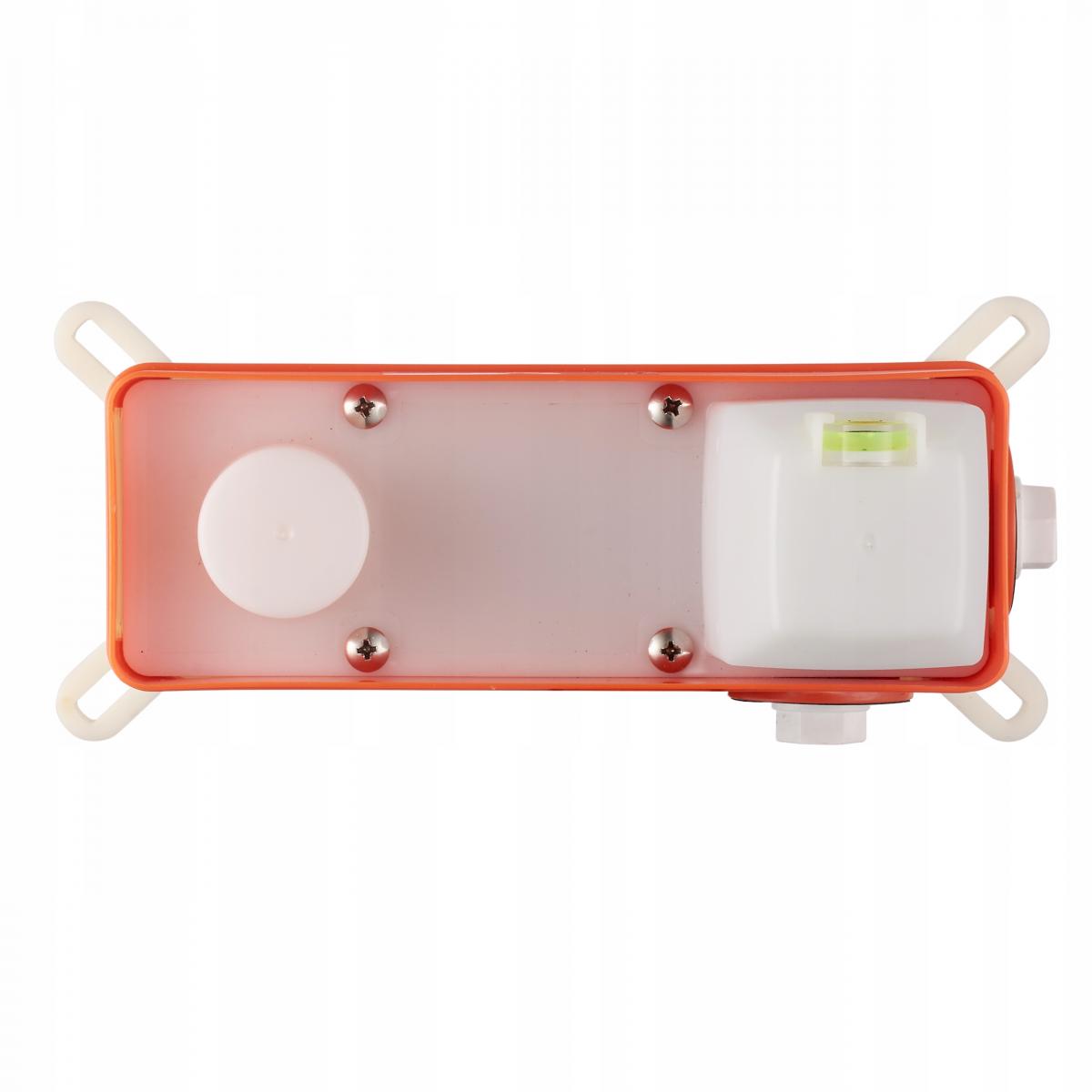 INVENA BATERIA UMYWALKOWA PODTYNKOWA PAROS INVENA TREND, CZARNA