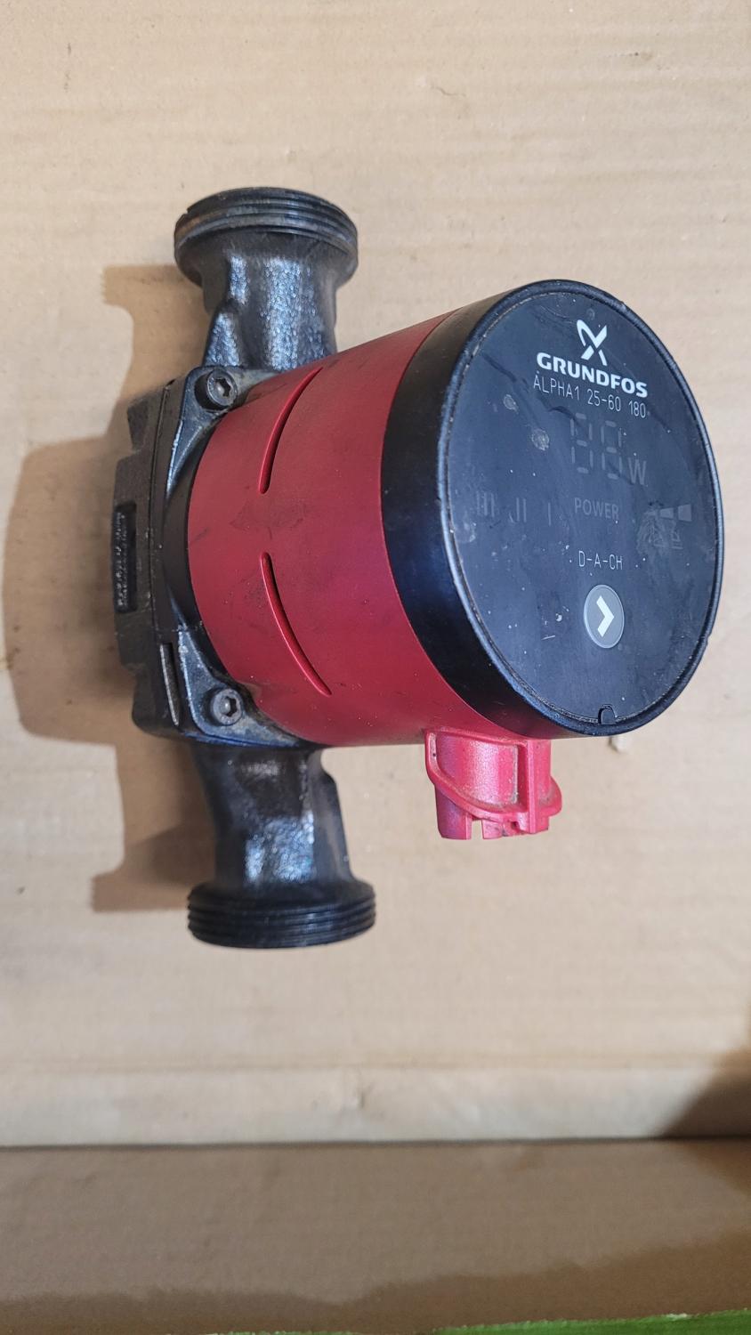 GRUNDFOS Pompa obiegowa 1 x 220-240 V, 9H GRUNDFOS ALPHA1 25-60 18