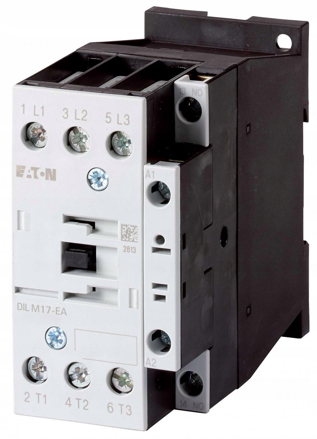 EATON Stycznik 7.5kW/400V, sterowanie 24VDC DILM17-01-EA(RDC24)