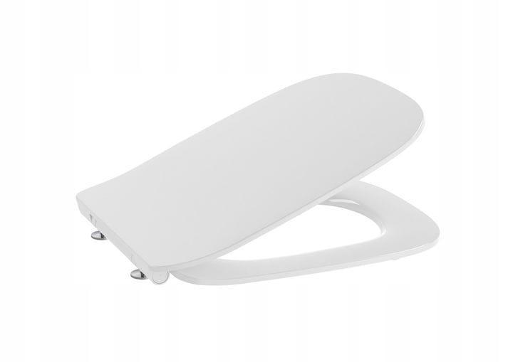 Deska WC DEBBA SQUARE SLIM Wolnoopad. Biały ROCA[5]