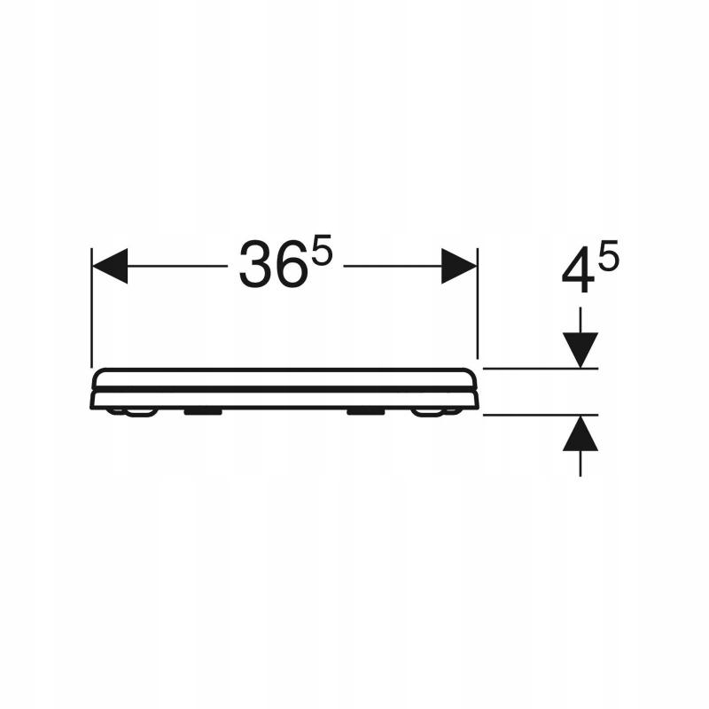 GEBERIT Deska miękka wolnoopadająca KOŁO REKORD K90117000 48h