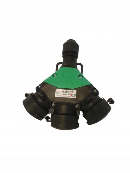 F-ELEKTRO Rozgałęźnik gumowy 3x16A 250V IP44