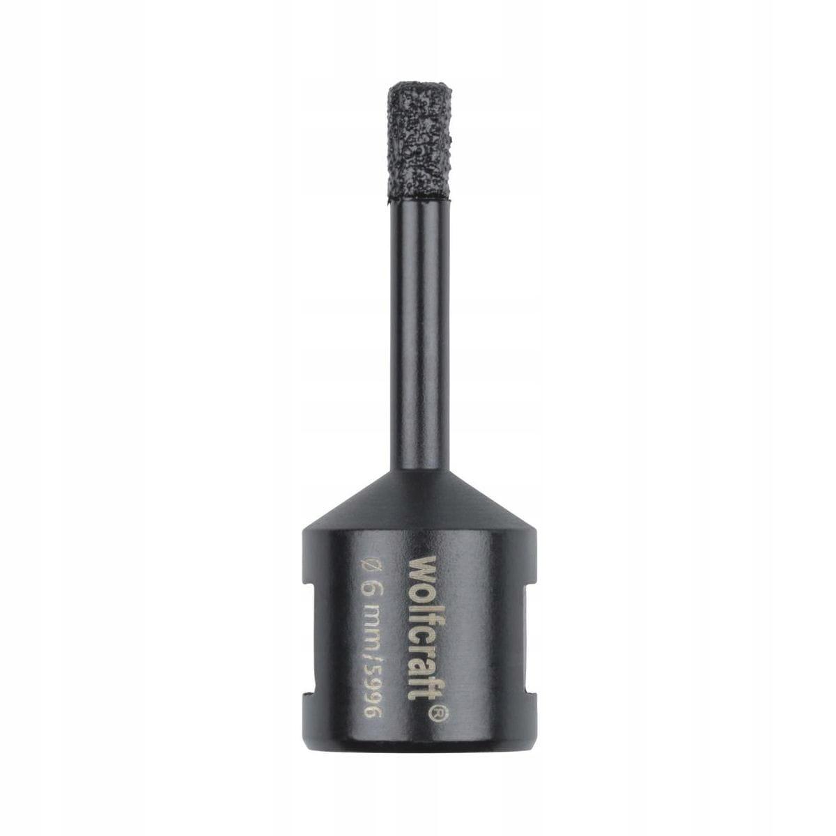 Otwornica diamentowa do płytek 6 mm Wolfcraft Ceramic/M14, super szybka