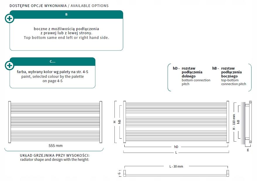 INSTALPROJEKT STICK LEVEL dolny STIL-160/60ZN