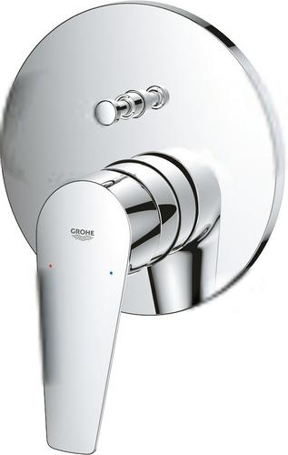 GROHE Bateria podtynkowa jednouchwytowa BauEdge do obsługi dwóch wyjść wody