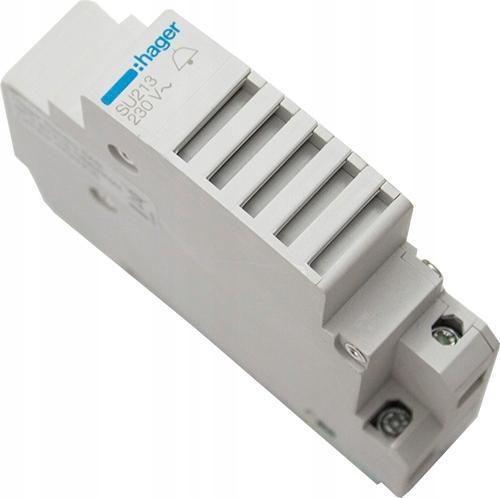 HAGER Dzwonek modułowy 230VAC 0, 03A 85dBA