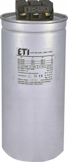 ETI LPC 50 kVAr, 400V, 50HZ Kondensator