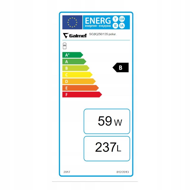 GALMET Zbiornik kombinowany do pomp ciepła SG(K) Complete 250/110 l 48h