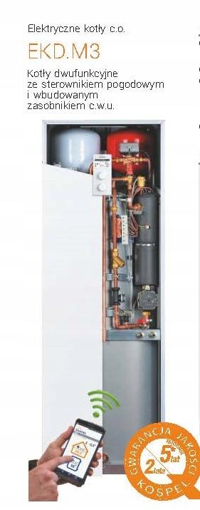 Kocioł elektryczny KOSPEL EKD.M3-12/16/20/24 kW 48h