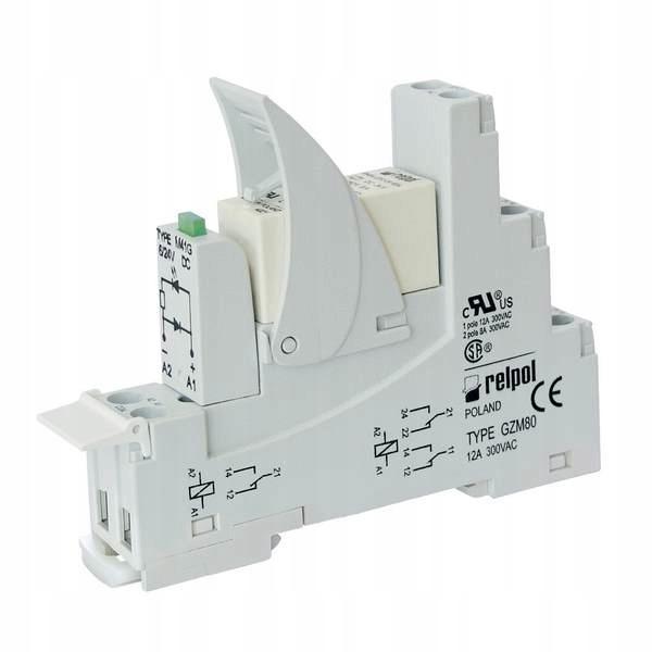 Przekaźnik interfejsowy PI84-230AC-M93G-MS-2012, styki: 2P, zasilanie: 230V
