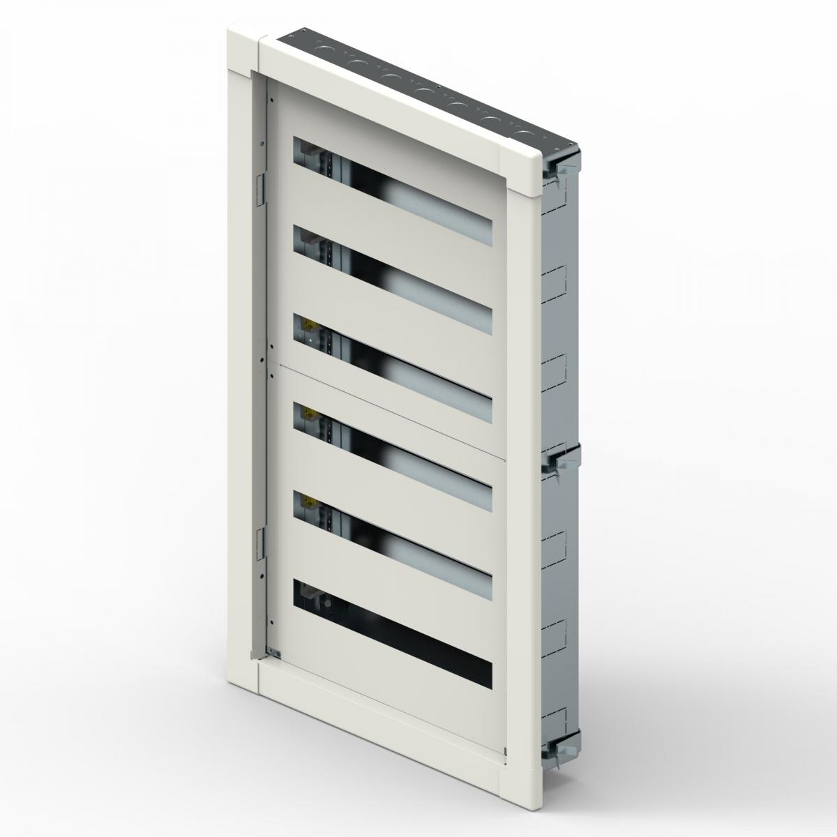 Rozdzielnica podtynkowa XL3 S 160 6X24 moduły (144 modułowa) - bez drzwi