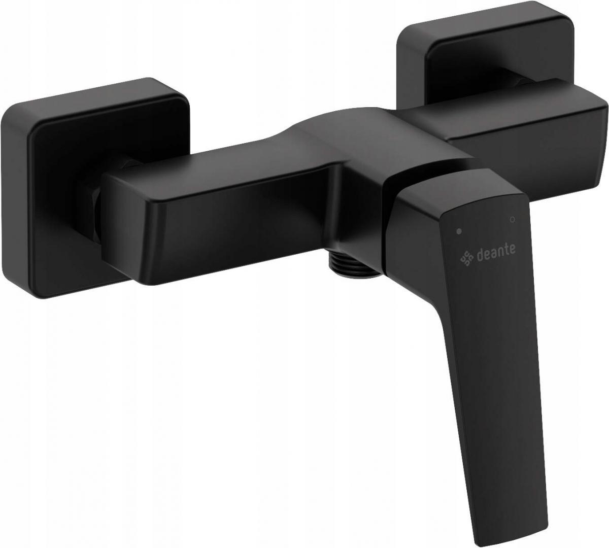 DEANTE Bateria prysznicowa Blur, nero, bez kompletu natryskowego