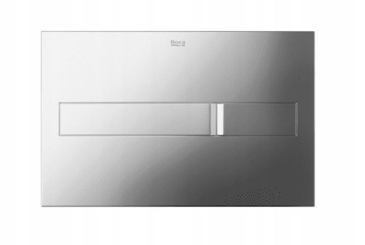 Przycisk spłukujący ROCA PL2 2-funkc do syst DUPLO ONE chrom