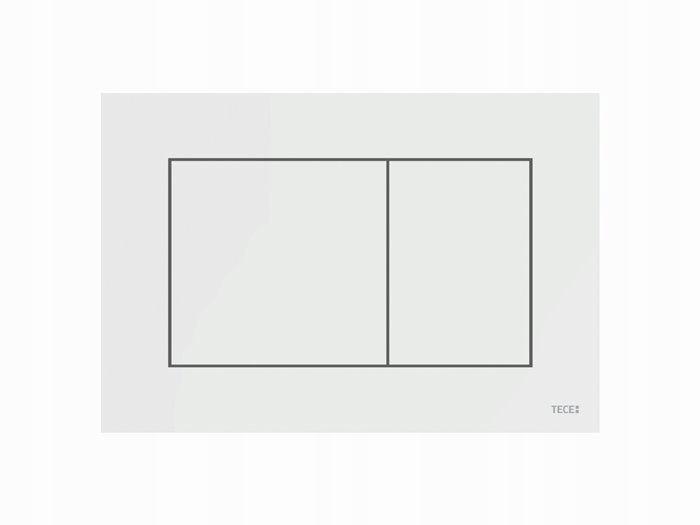 Przycisk spłukujący TECE TECEnow z tworzywa do WC biały 220 x 150 x 5 mm
