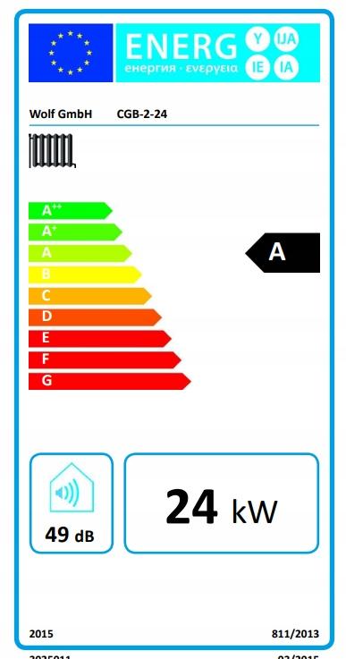Kocioł gazowy WOLF CGB-2-24kW modułem z wyśw. 1 - funkcyjny 48h