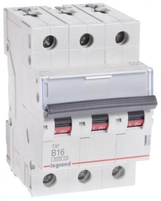 LEGRAND Wyłącznik nadprądowy S 303 3P D 32A 6000A TX3