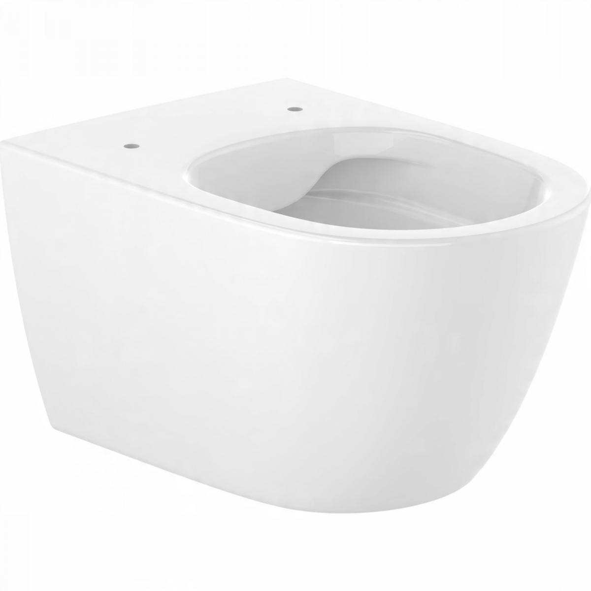 Miska WC ONA Podwieszana 53cm Rimless Biały SG ROCA[18]