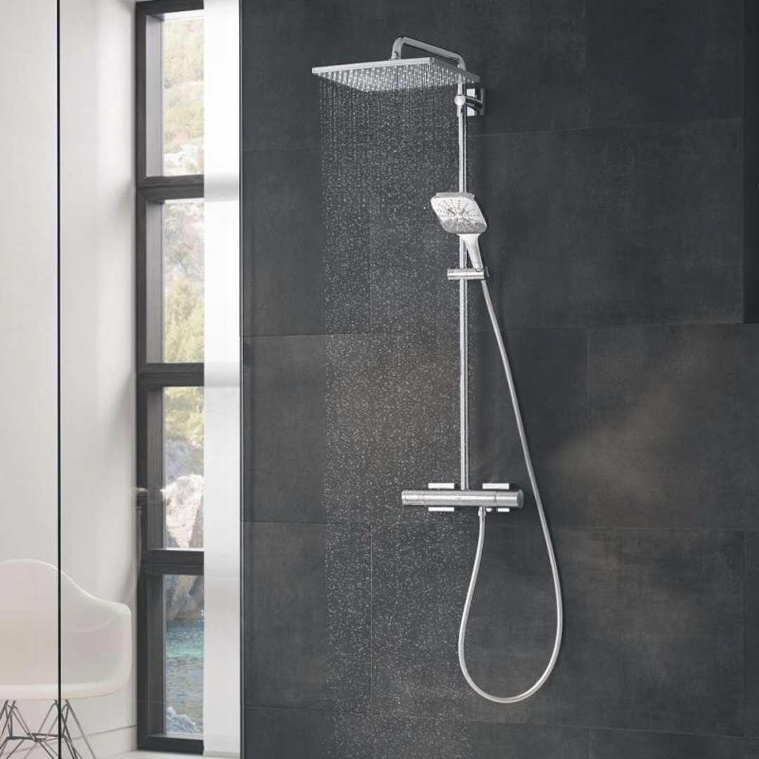 System prysznicowy Rainshower SmartActive 310 z termostatem do montażu ście