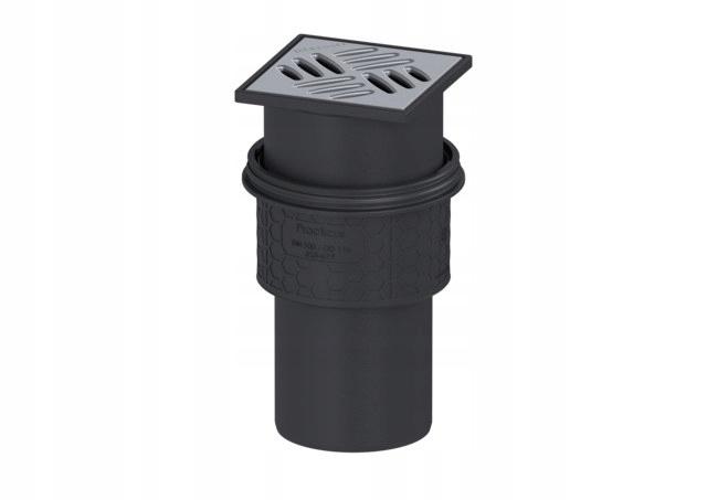 KESSEL Odpływ punktowy Practicus DN100 pion 120x120, Multistop