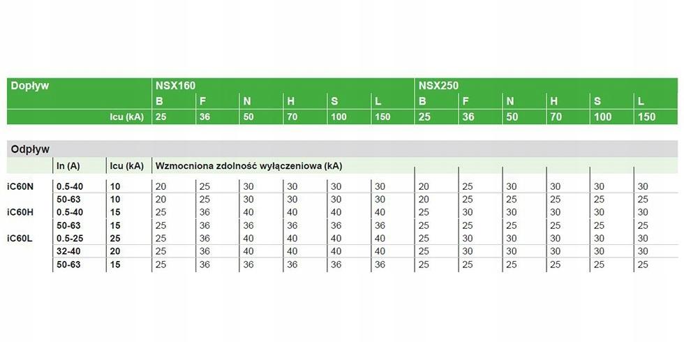 SCHNEIDER ELECTRIC Wyłącznik nadprądowy iC60H-C16-2 C 16A 2-biegunowy