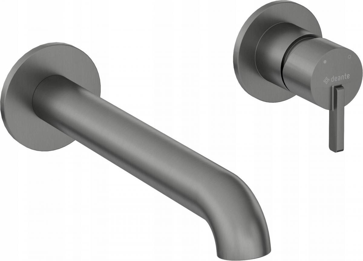DEANTE Bateria umywalkowa podtynkowa Silia, titanium