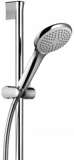 Zestaw prysznicowy KLUDI FRESHLINE 600 mm chrom + pręt ścienny, rączkę wąż