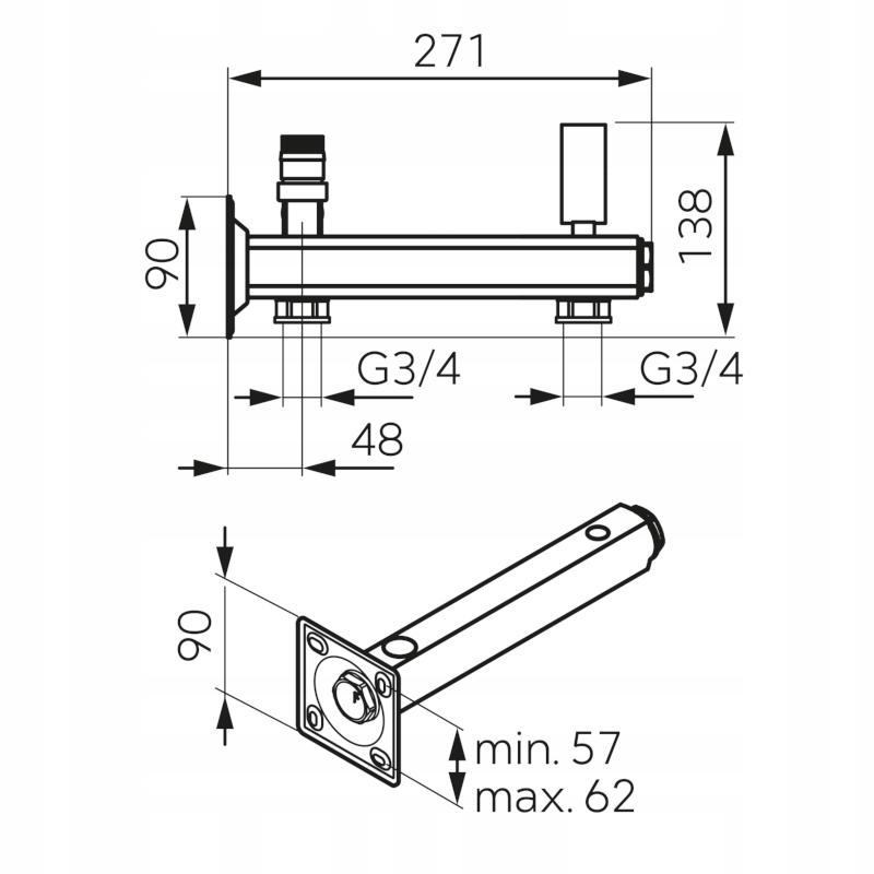 Grupa bezpieczeństwa Ferro C.W.U GBMW60 6 bar Gw 3/4 48h