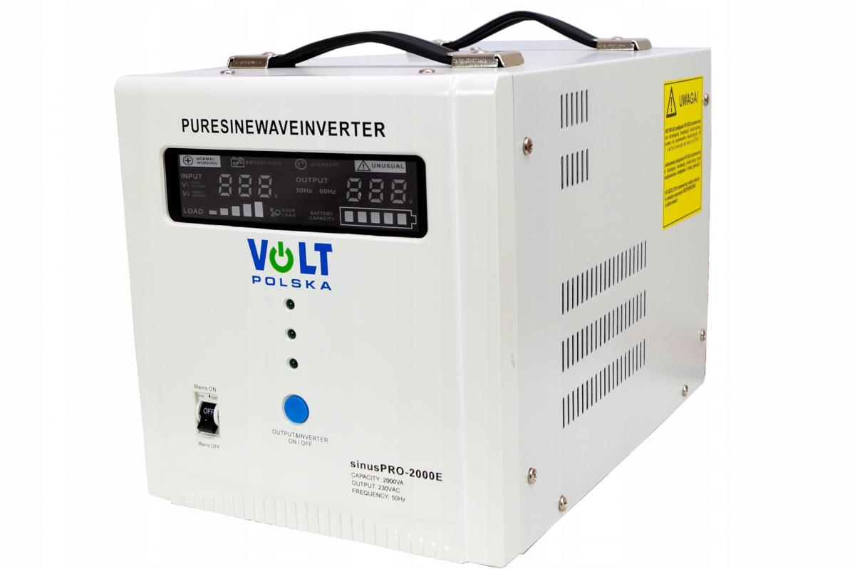 VOLT Zasilacz awaryjny SINUS PRO 2000 E 12/230V (1250/2000W)