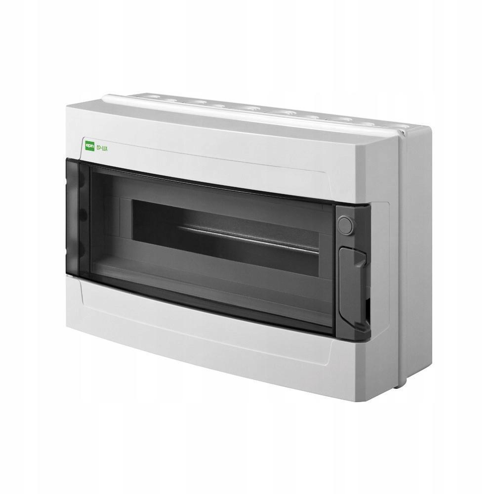 Rozdzielnica natynkowa EP-LUX + 18 modułów PV 1500V DC 1000V AC IP65 z szyn