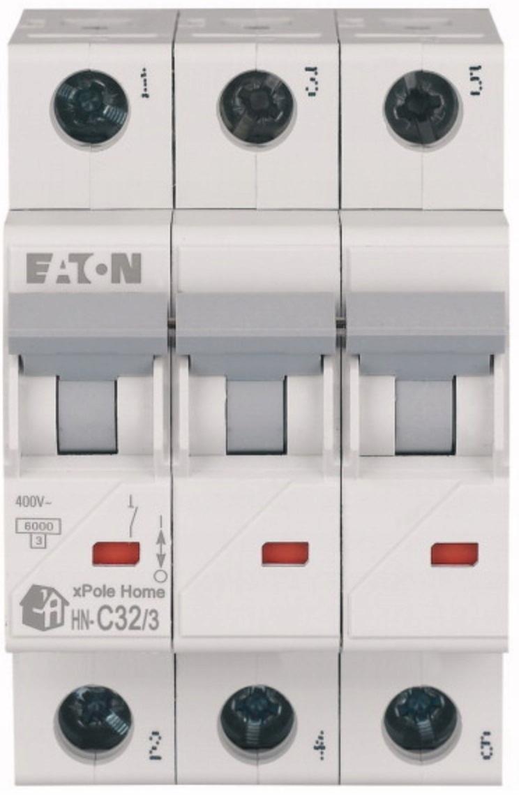 EATON Wyłącznik nadprądowy 6kA HN-C32/3