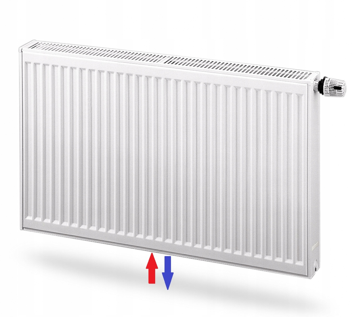 Grzejnik PURMO RAL 7016 VM 22 900x600 dolny ŚRODKOWY ANTRACYT